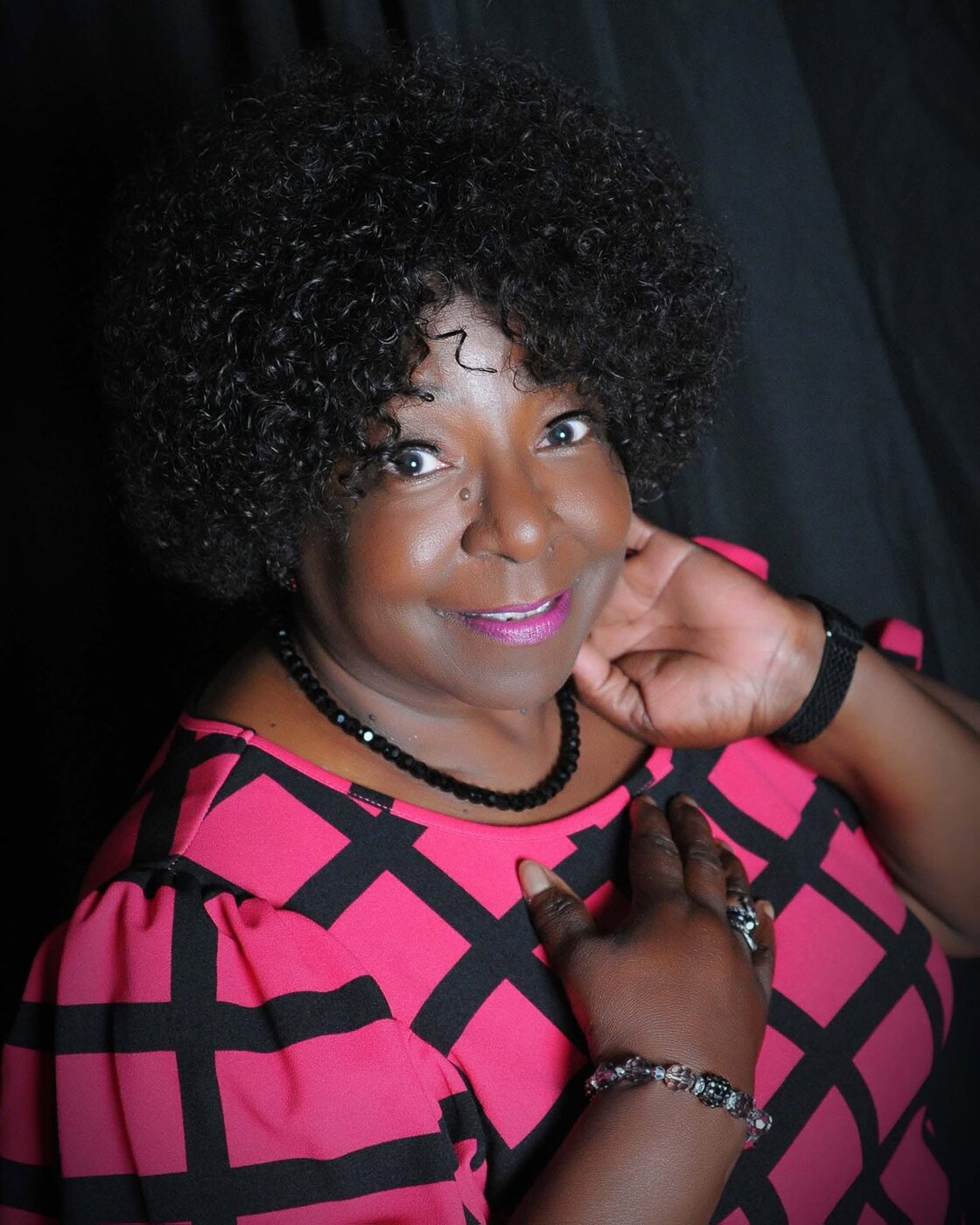 Overseer Mamie V. Gamble candid portrait